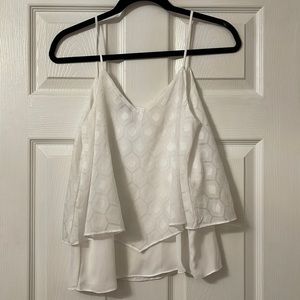 The Limited white tank top size S